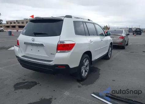 2012 Toyota Highlander Limited V6 z USA, uszkodzony, nr VIN 5TDDK3EH8CS119475